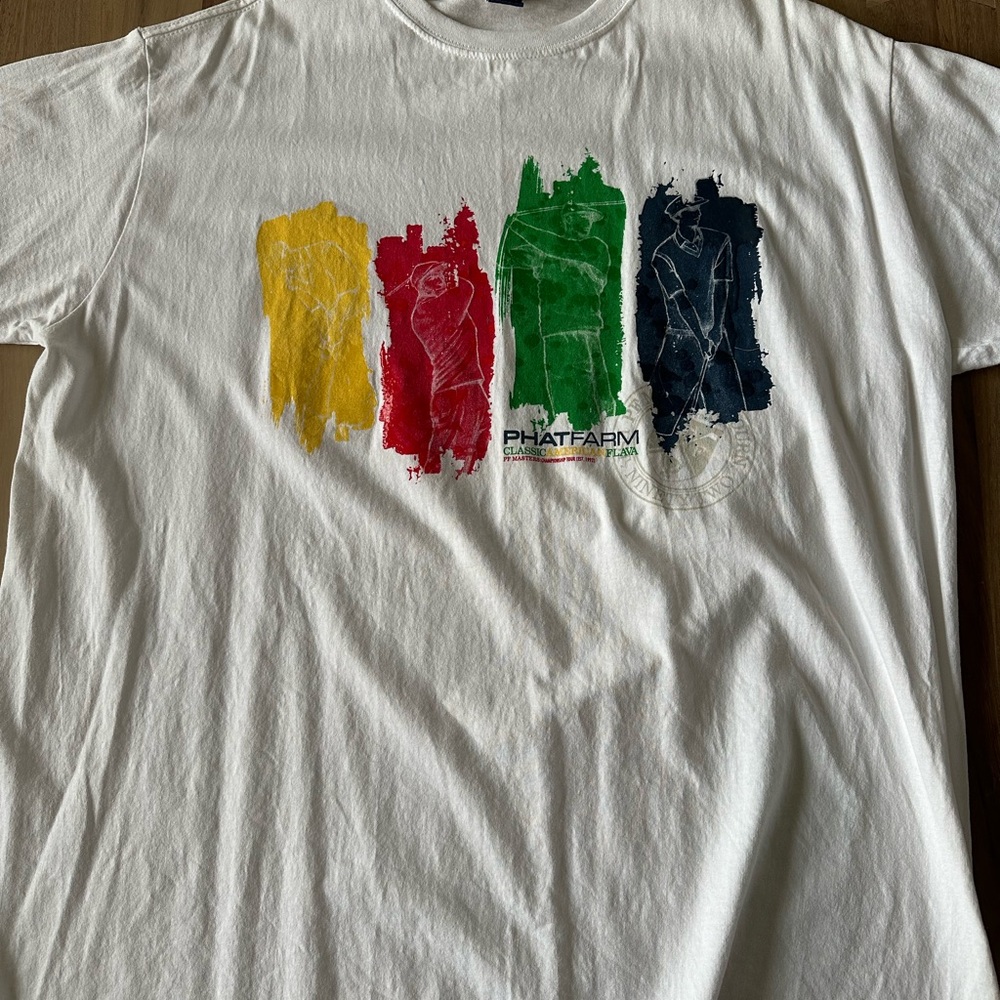 Phat Farm Men's Multicolor Graphic Tee